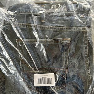 Hollister Epic Flex 38/32 tapered fit dark denim NWT